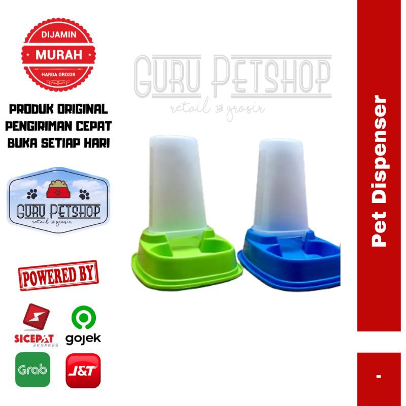 Pet Dispenser / Tempat Makan Kucing Anjing / Pet Bowl Dispenser