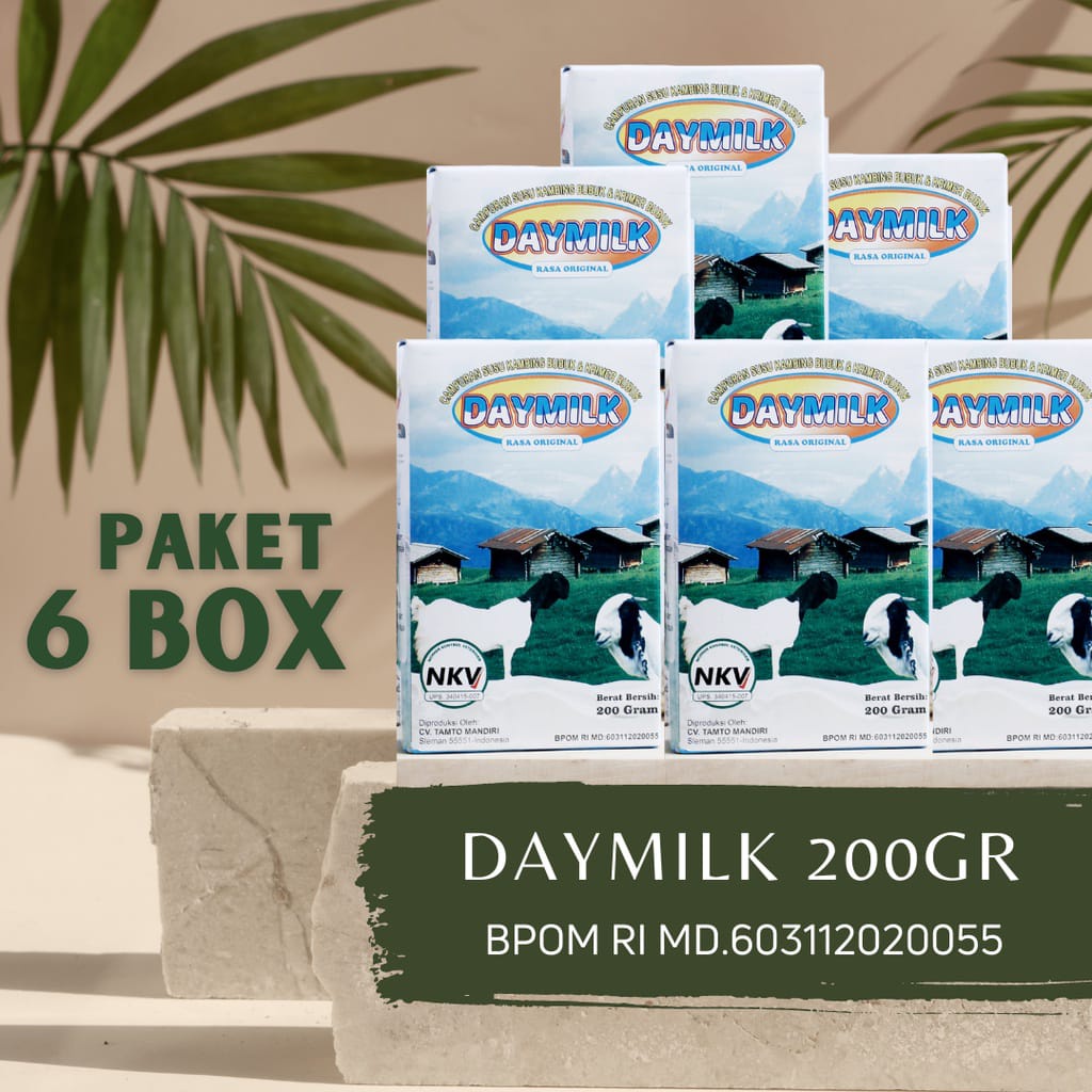 

PAKET 6 BOX DAYMILK SUSU KAMBING ETAWA