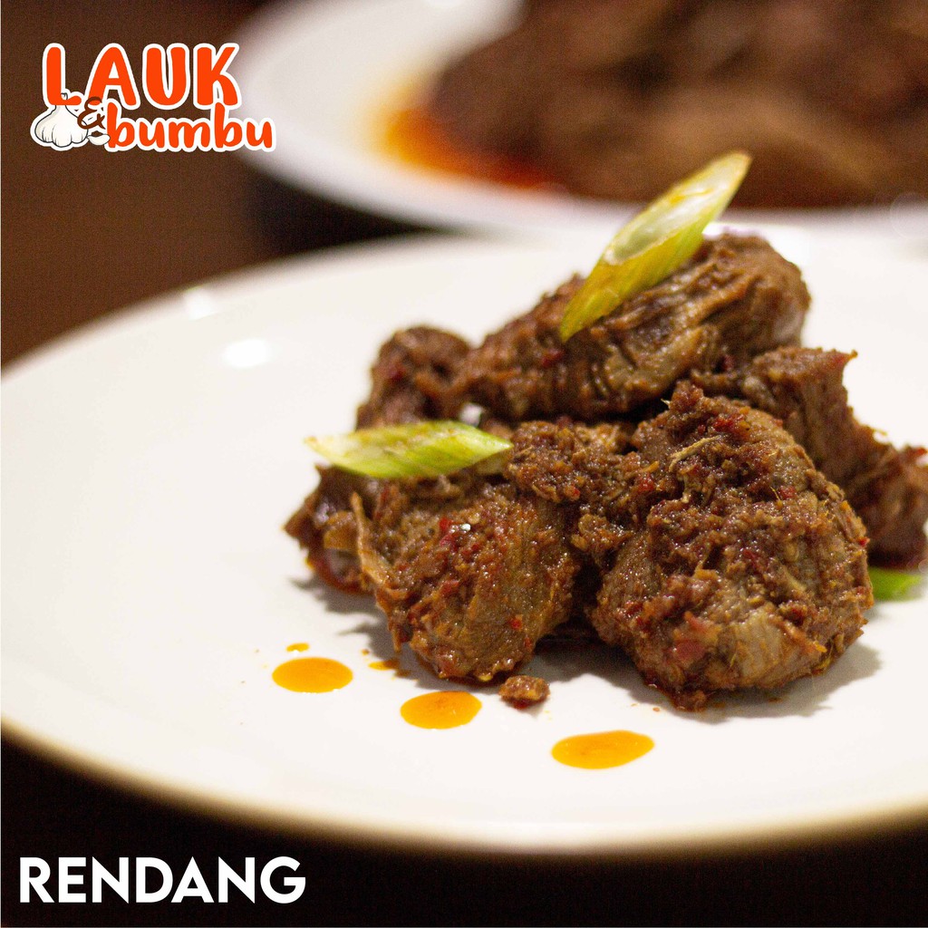 

Lauk BUMBU RENDANG siap pakai masak 250gr