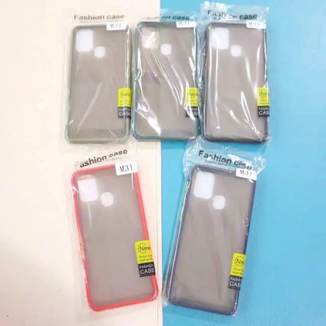 Bumper AERO CASE Samsung M31 M315F 6.4 Inchi Premium Hardcase My Choice List Warna Matte