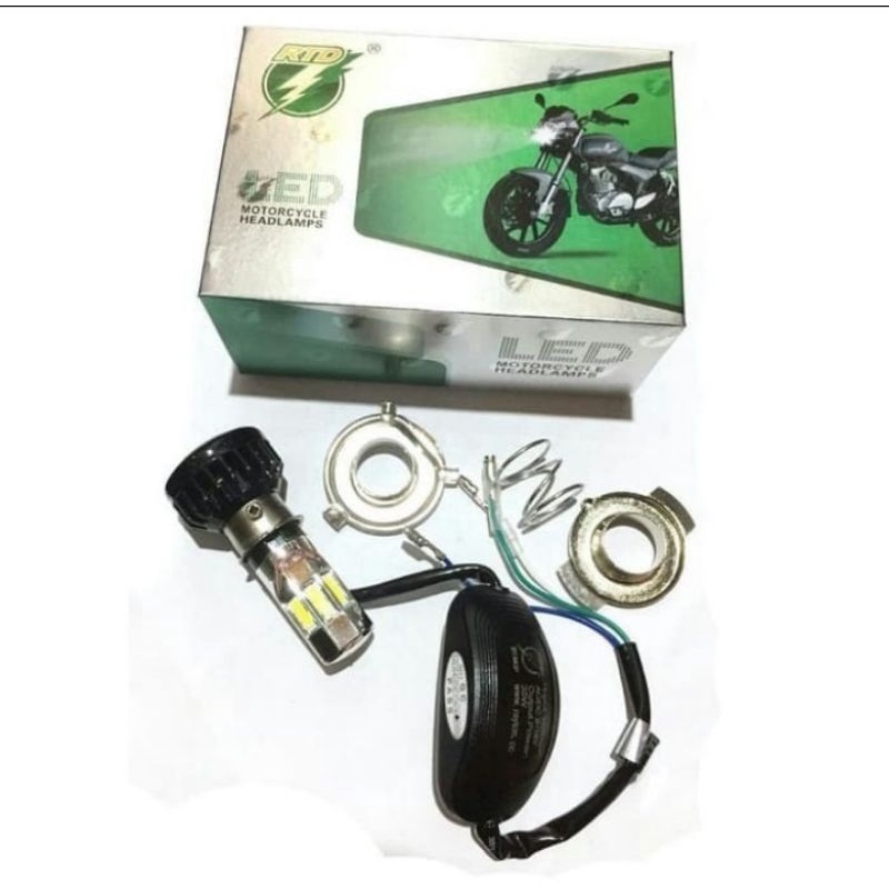 LED  6 SISI 3 SISI H4 H7 HEAD LAMPU UTAMA MATIC  SPORT