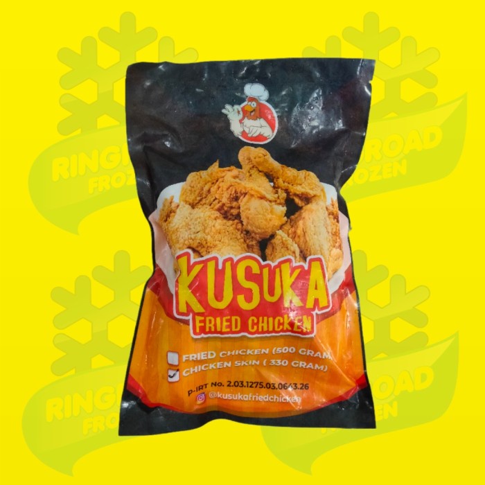 

KUSUKA CHICKEN SKIN 330 GR - KULIT AYAM OLAHAN