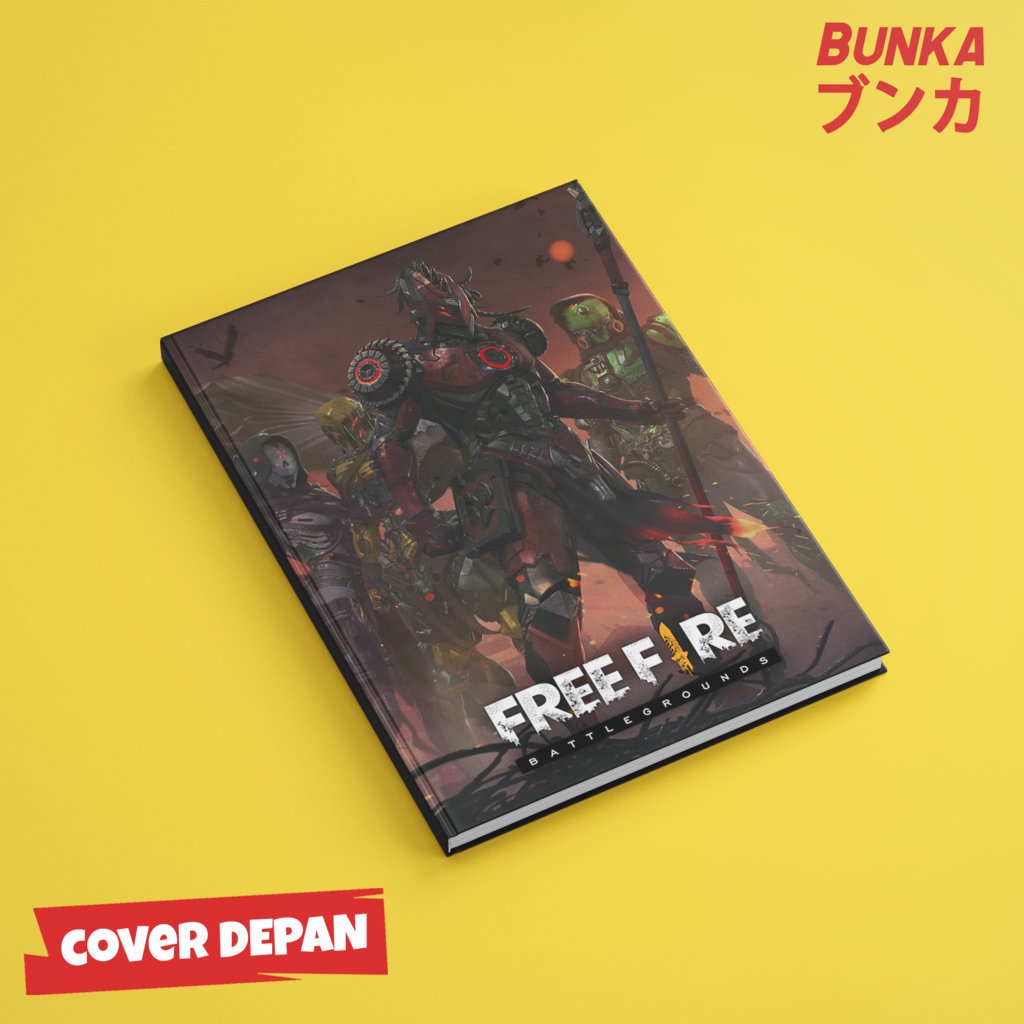 

Notebook Free Fire C Hardcover A5 Buku Tulis Catatan Notes Agenda Planner Jurnal
