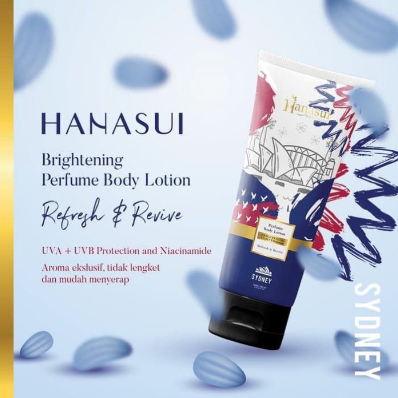 HANASUI BRIGHTENING PARFUME BODY LOTION