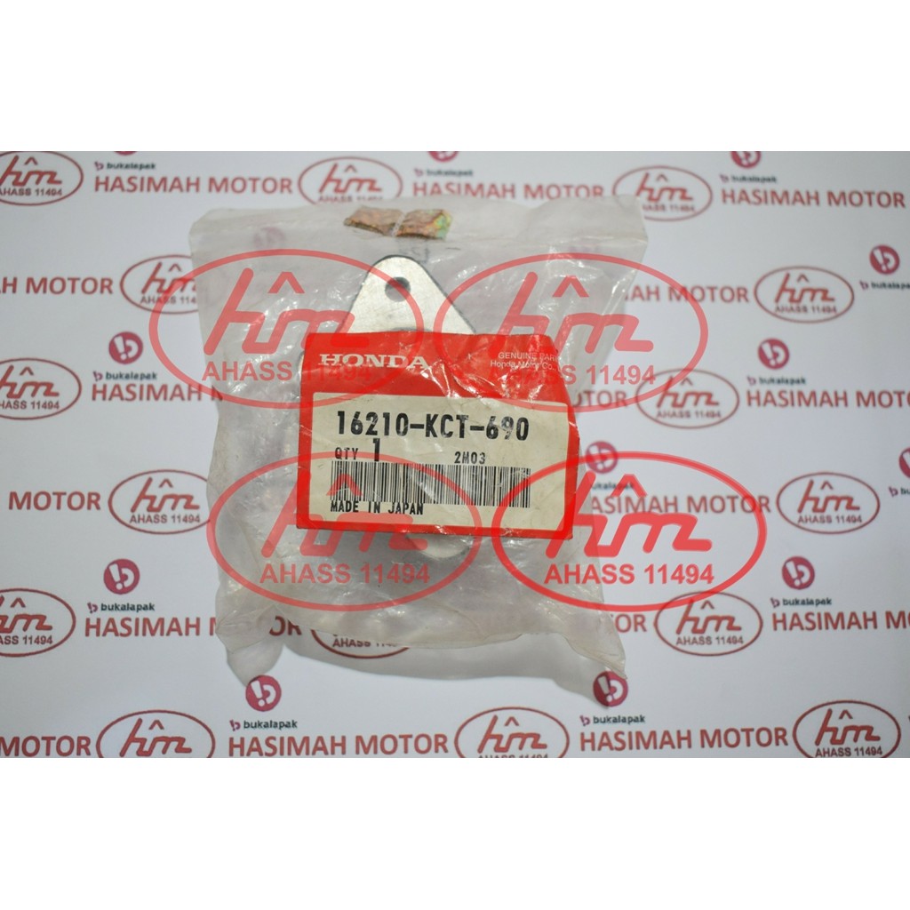 KARBURATOR INSULLATOR HONDA GL MAX, MEGAPRO - KODE PART: 16210KCT690