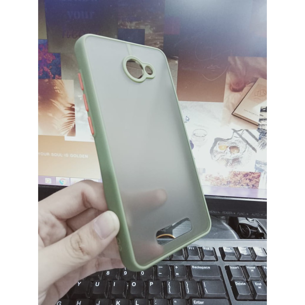 Bumper AERO CASE Andromax A A16C3H Smartfren Andromax B Hardcase My Choice List Warna Matte