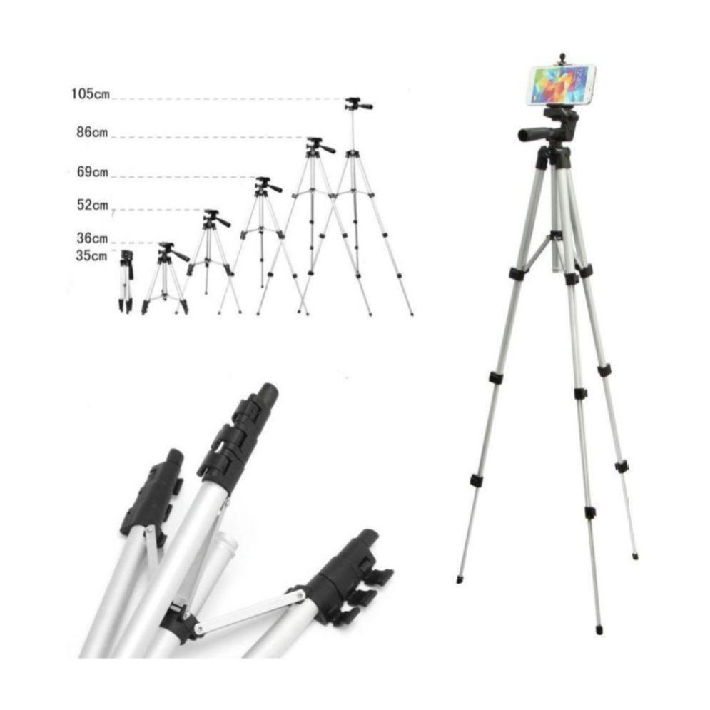 Tripod 1 meter Weifeng 3110 dan Kamera Universal + Free Holder U dan Dudukan Kamera