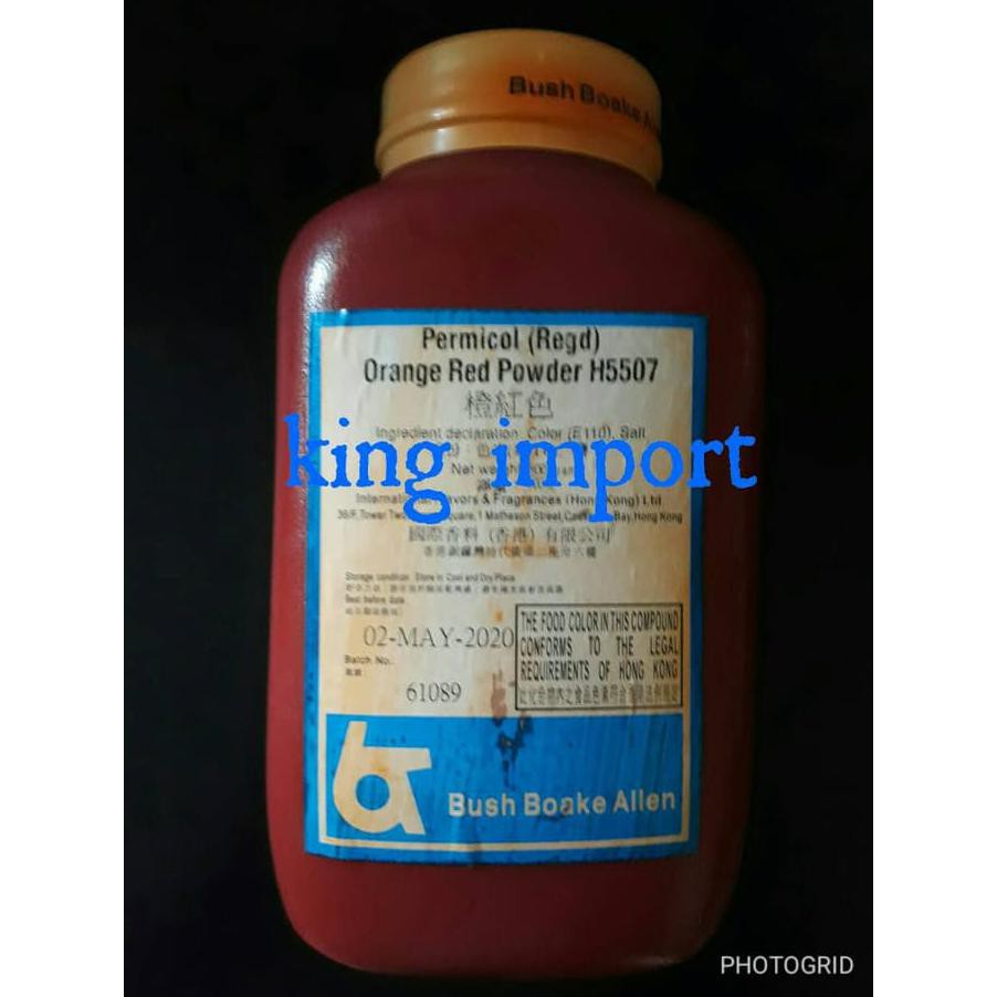 

A47Cslo Permicol (Regd) Orange Red H5507 Pewarna