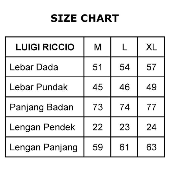 Kemeja Pria Koko Lengan Panjang Luigi Riccio 07