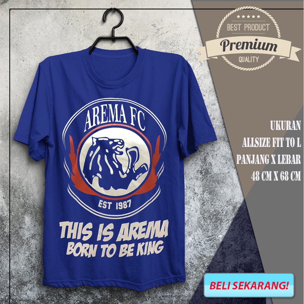 Desain Baju Arema  Yang Keren Klopdesain