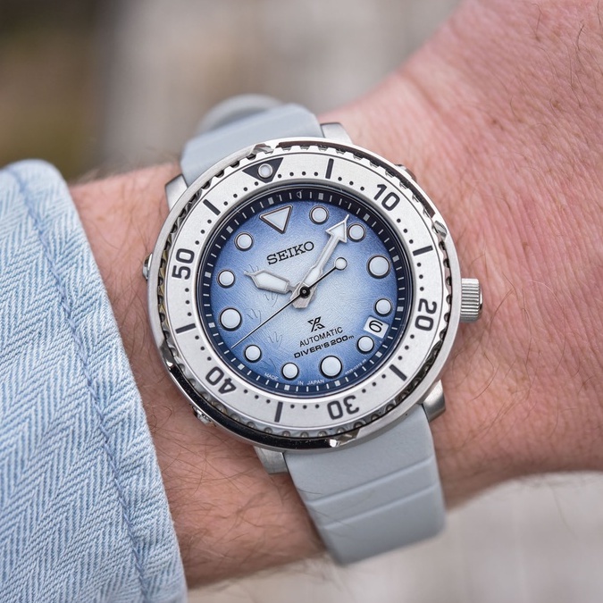 JAM SEIKO PROSPEX SRPG59K1 SRPG59 ANTARTIKA TUNA SAVE THE OCEAN ORIGINAL