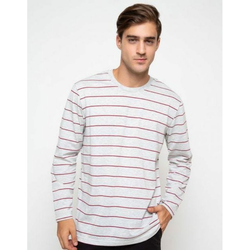 Kaos Lengan Panjang Stripes / Kaos Lengan Panjang / Pria / Cole