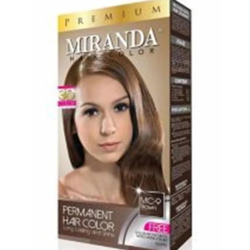  Miranda  Hair Color Premium Cokelat Shopee Indonesia