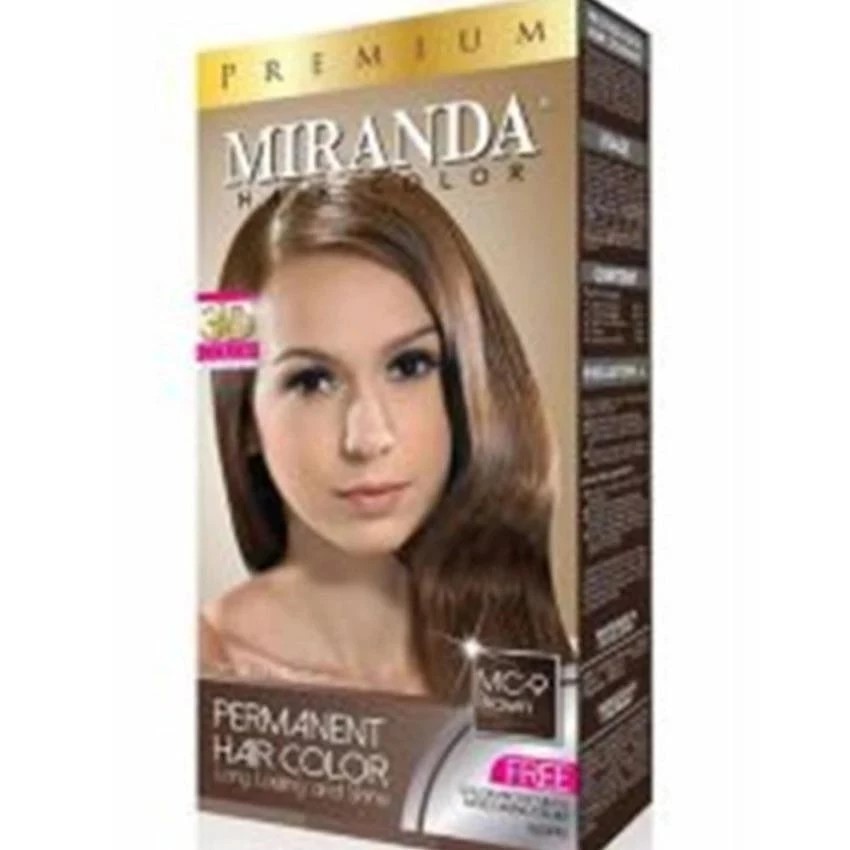  Miranda  Hair  Color  Premium Cokelat Shopee Indonesia