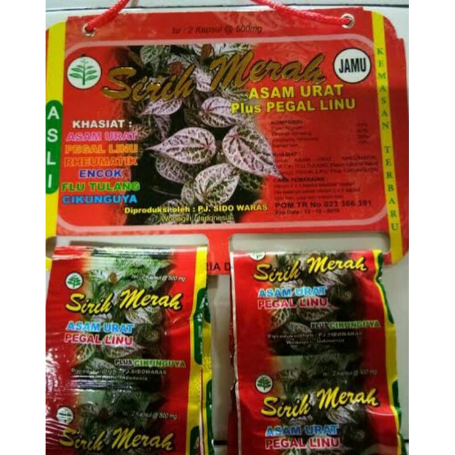

jamu sirih merah