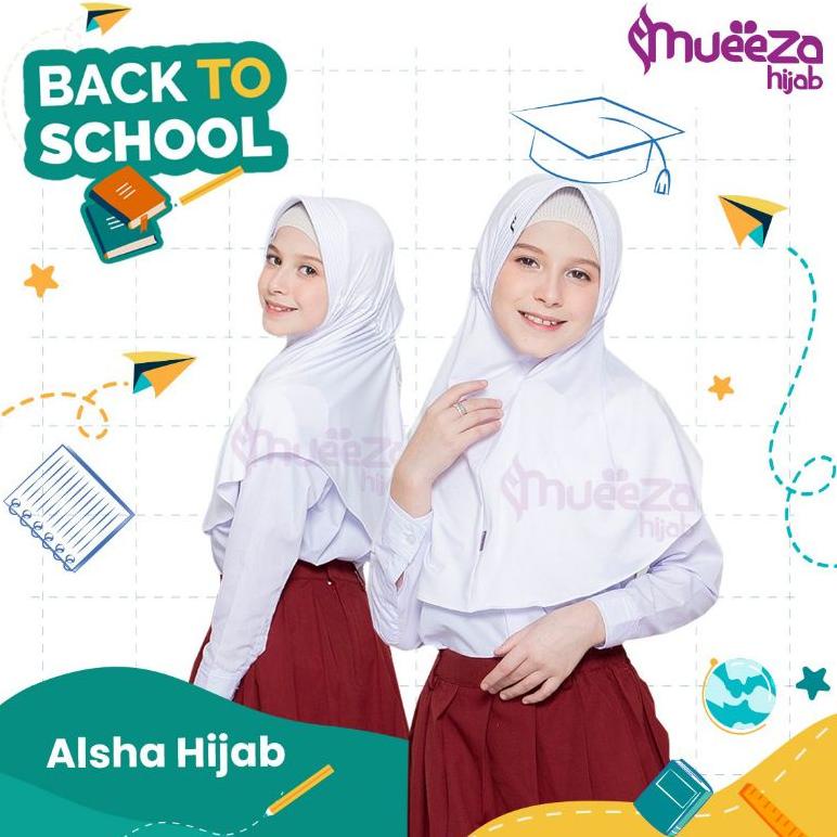 Mueeza Hijab - Alsha Hijab For Kids // Hijab Alsha