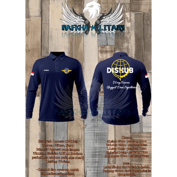 kaos polo dishub/ kaos wangki dishub/ kaos berkerah dishub