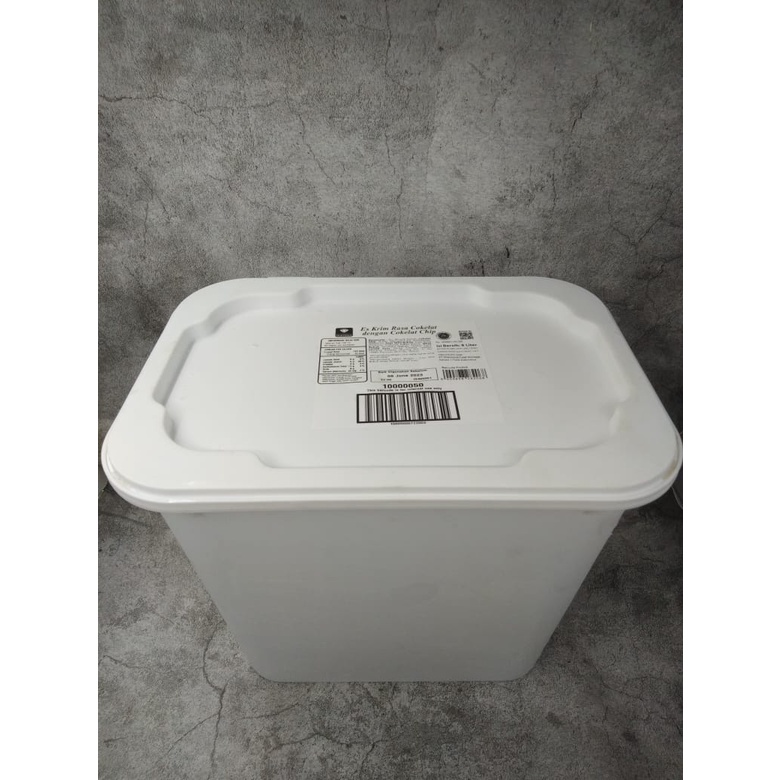 

Ice Cream Diamond Chocolate Dengan Coklat Chip 8L