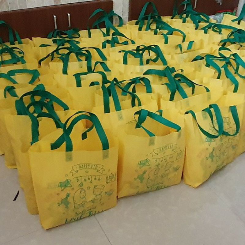 

Tas tali goodiebag 30x40cm goodie bag lebaran bingkisan idul fitri tas parcel