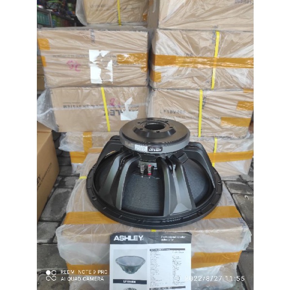 speaker komponen ashley LF18V400 18V400