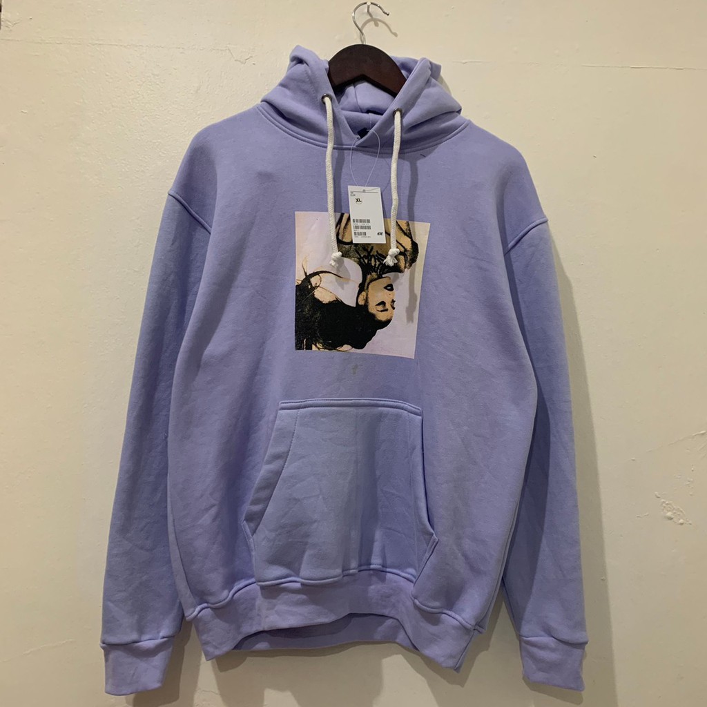 H&amp;M Hoodie Ariana Grande / Hoodie HnM Original Jaket Sweatshirt Pria Wanita