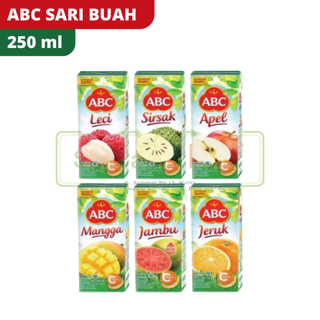 

ABC SARI/ JUS BUAH 250ML