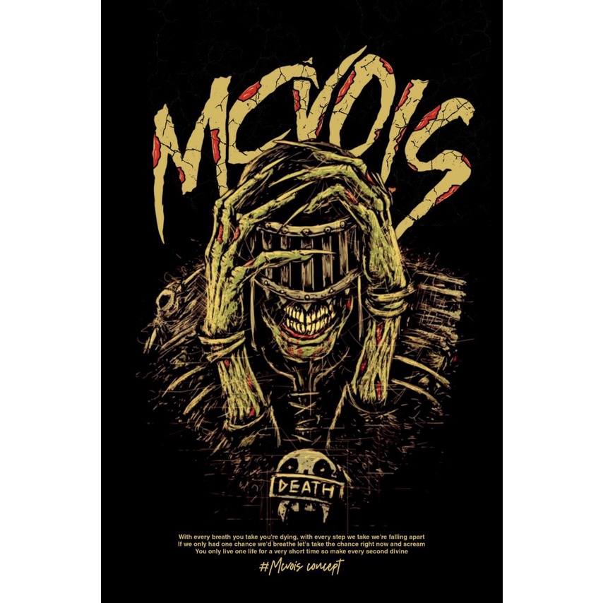 Mcvois Crewneck Hardcore Pria Wanita Premium Distro