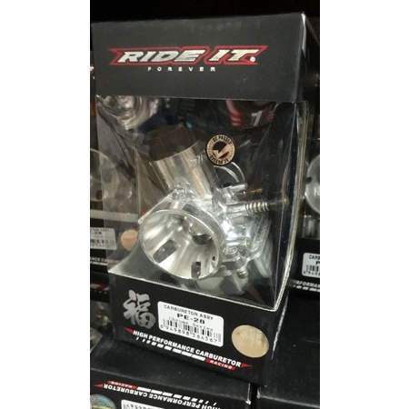 KARBURATOR KARBU PE RIDE IT 24/26/28 SILVER/KARBU PE 24 26 28 RIDE IT REAMER-28 crome