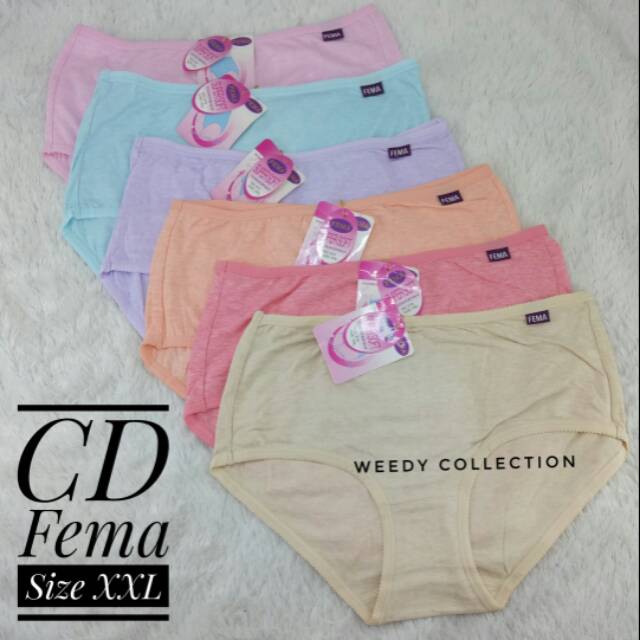Celana Dalam Wanita FEMA Jumbo