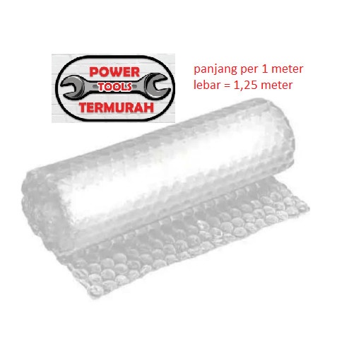 

Packing Bubble Wrap per Meter Tambahan Extra Aman Pengiriman Paking