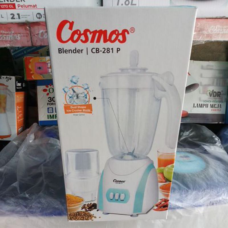 BLENDER COSMOS 281 P - BLENDER PLASTIK COSMOS -BELENDER - BLENDER MURAH - BLENDER 2 LITER - BLENDER
