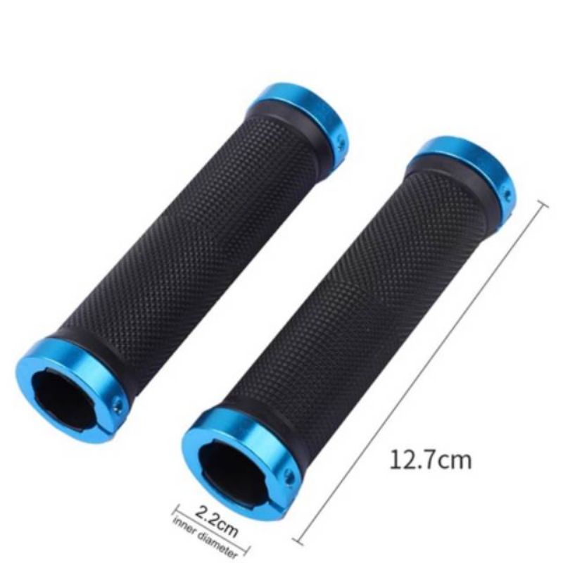 HAND GRIP SEPEDA DOUBLE LOCK HANDGRIP KARET PEGANGAN STANG HANDLEBAR HANDFAT WARNA SEPEDA MTB SELI LIPAT FOLDING BIKE FEDERAL grip sepeda