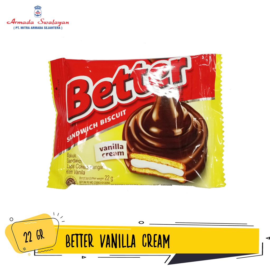 

Better Vanilla Cream 22gr