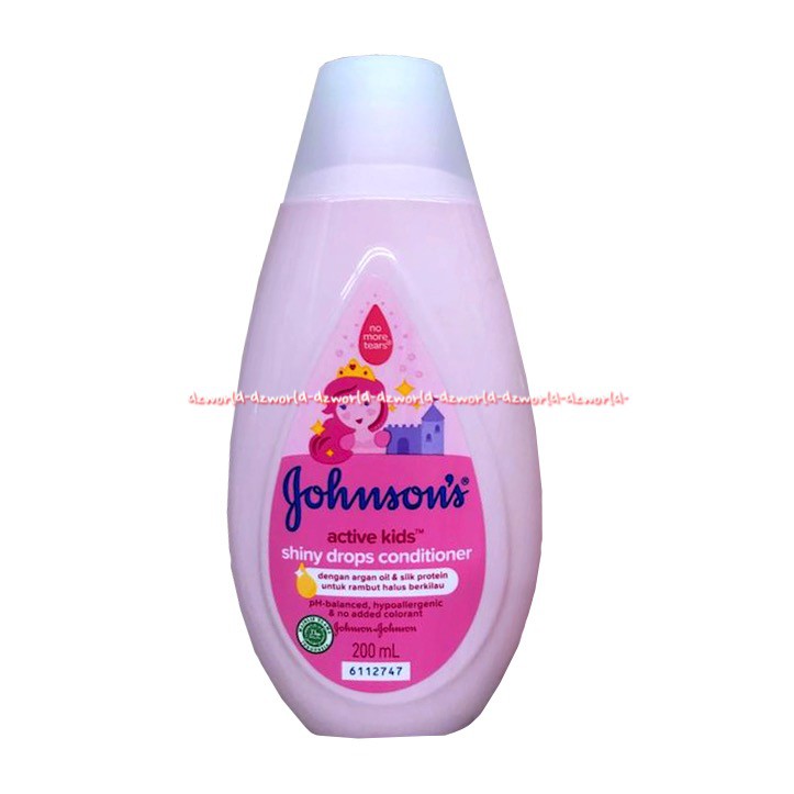 Conditioner Anak Johnsons Active Kids Shinny drops Konditioner Jonson 200ml