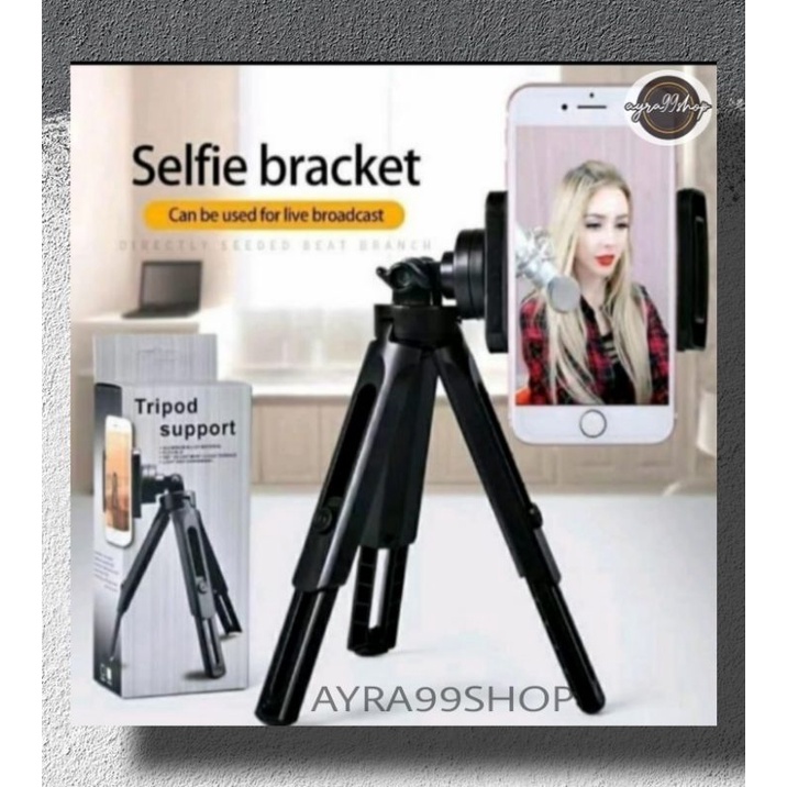 Tripod Support HD-30 Phone Holder Meja Selfi Bracket Mini Hd30 Stand