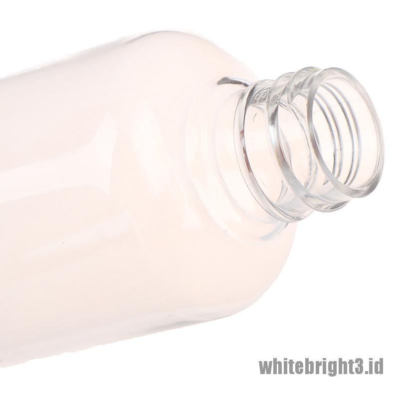 ❤White3 Warna Putih❤ Botol Spray Kosong Transparan Untuk Travel