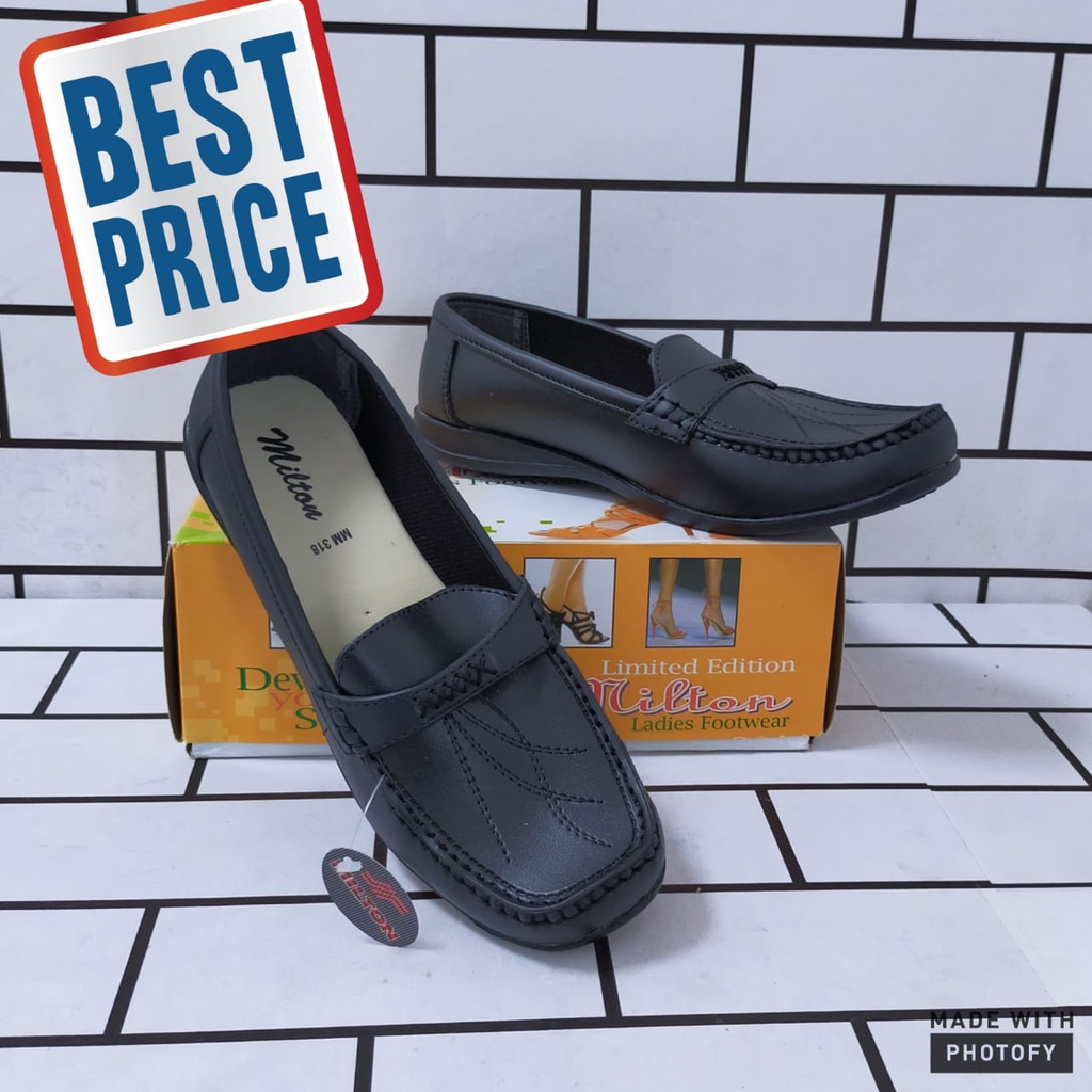 SEPATU PANTOPEL MILTON WANITA/SEPATU PANTOPEL MM MILTON WANITA