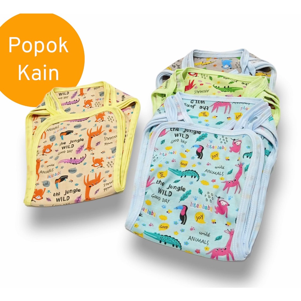 12 PCS Popok Bayi Bahan Kain Double