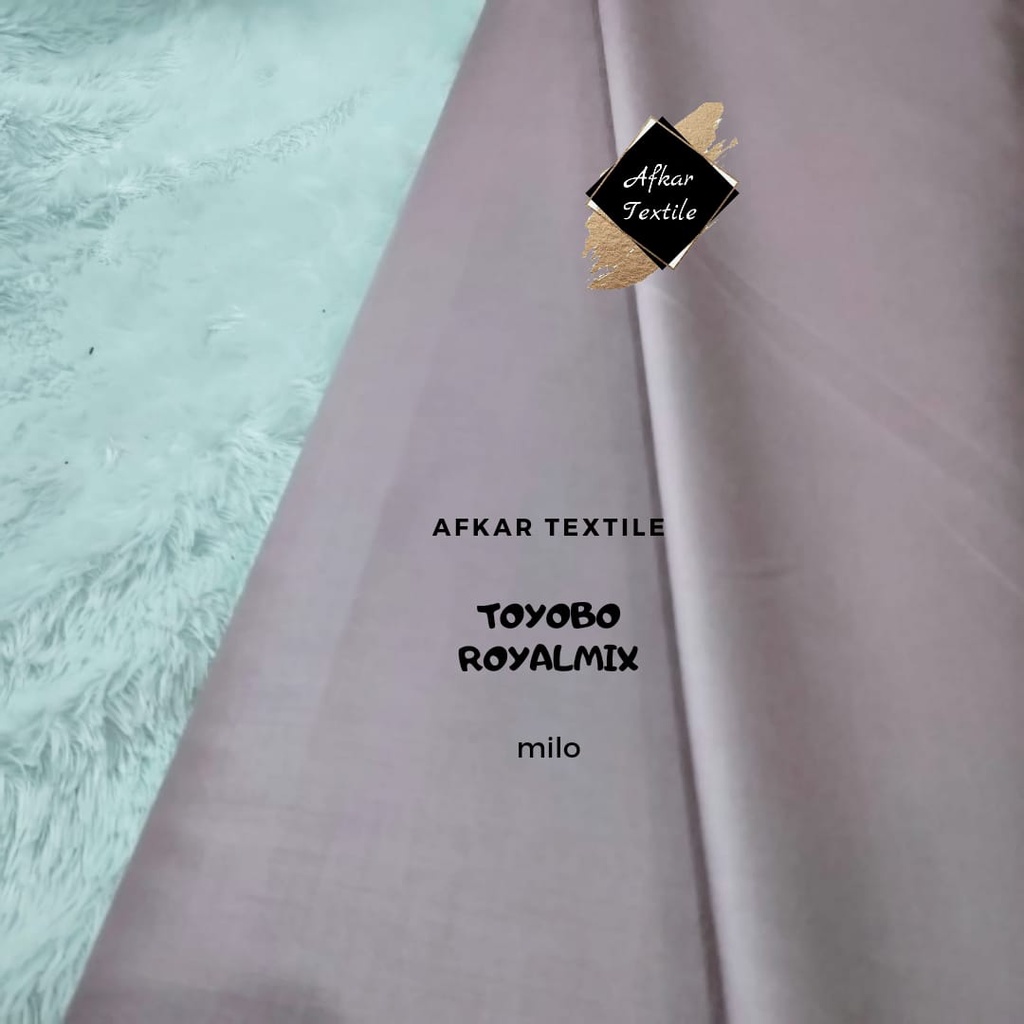 [TERMURAH] KAIN KATUN TOYOBO ROYAL MIX / Royalmix Premium Import / 100% Original Toyobo / Tidak KW-15 Milo