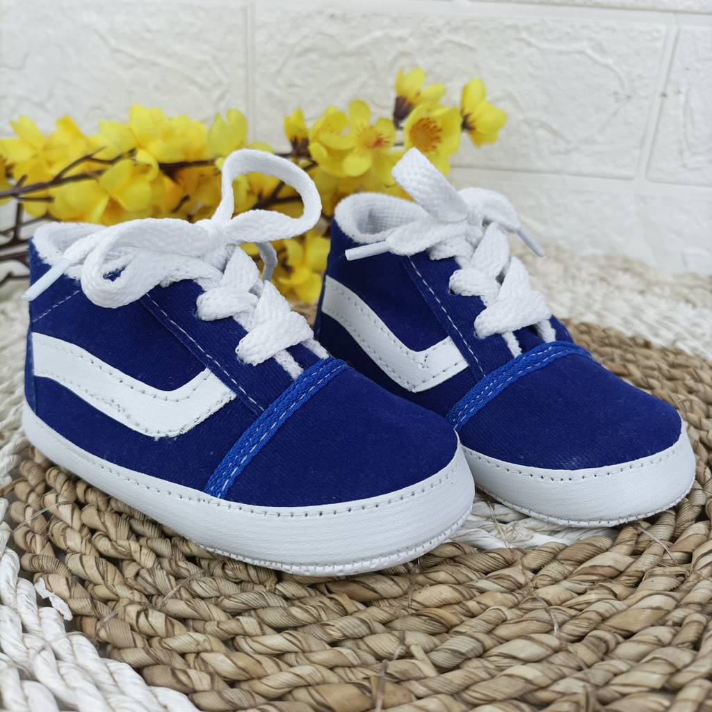 SEPATU PREWALKER BABY BAYI NEWBORN BELAJAR JALAN ANAK 0-12 BLN TALI FP20