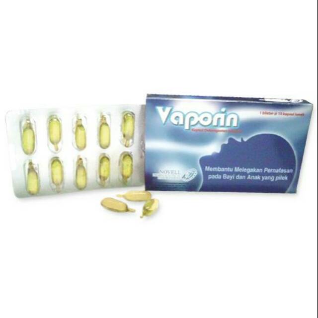 Vaporin Kapsul Decongestan Inhalasi