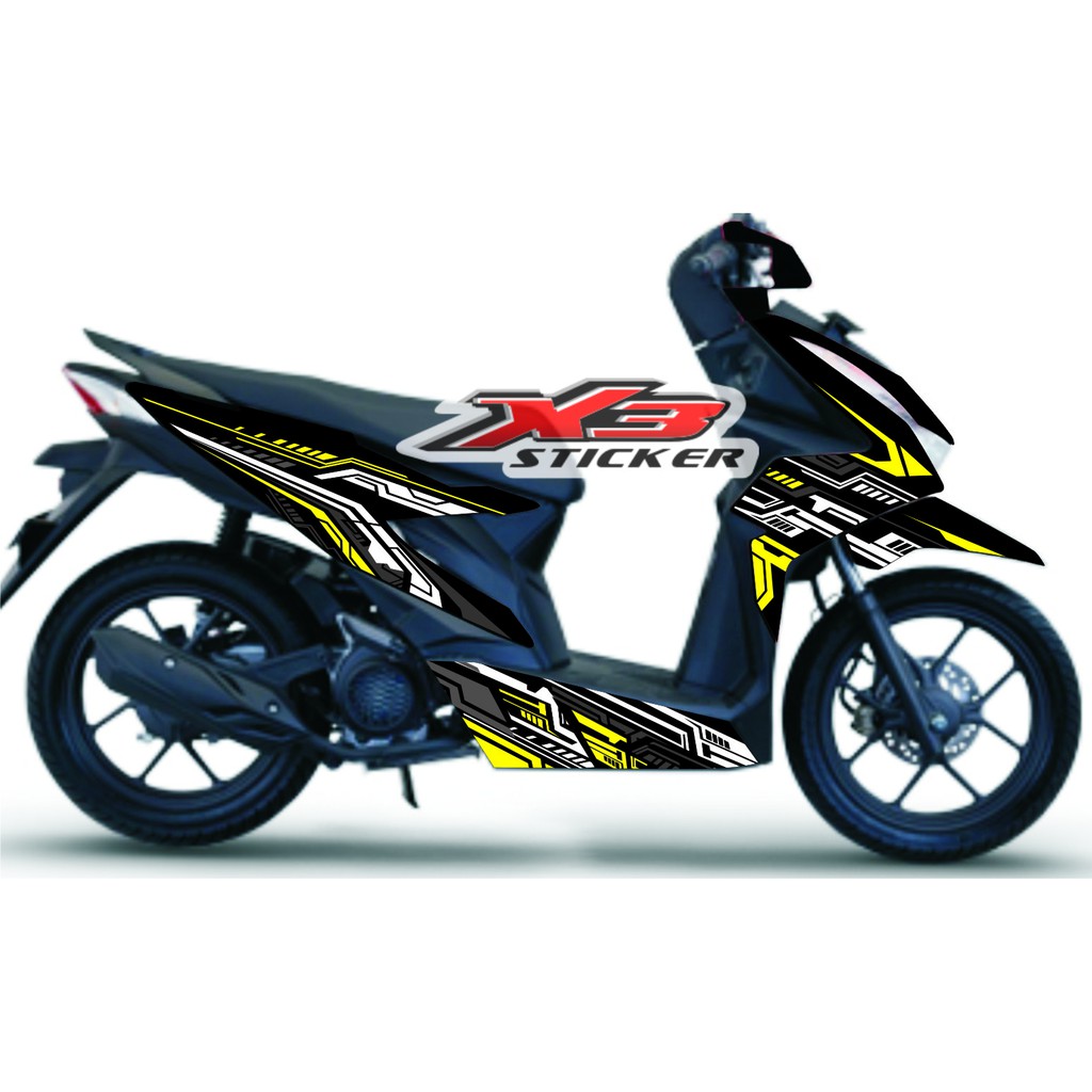 Stiker Decal Beat 2020 Beat Street Matrix Fullwrap Shopee Indonesia