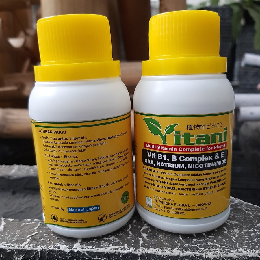 Pupuk Vitani Multi Vitamin Tanaman 100ml