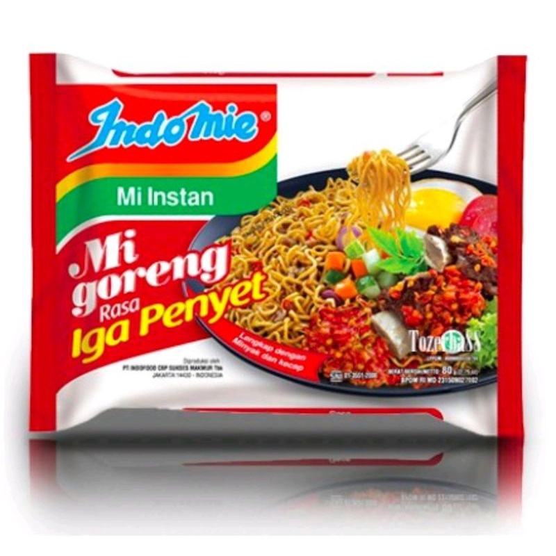 

Indomie Goreng Rasa Iga Penyet