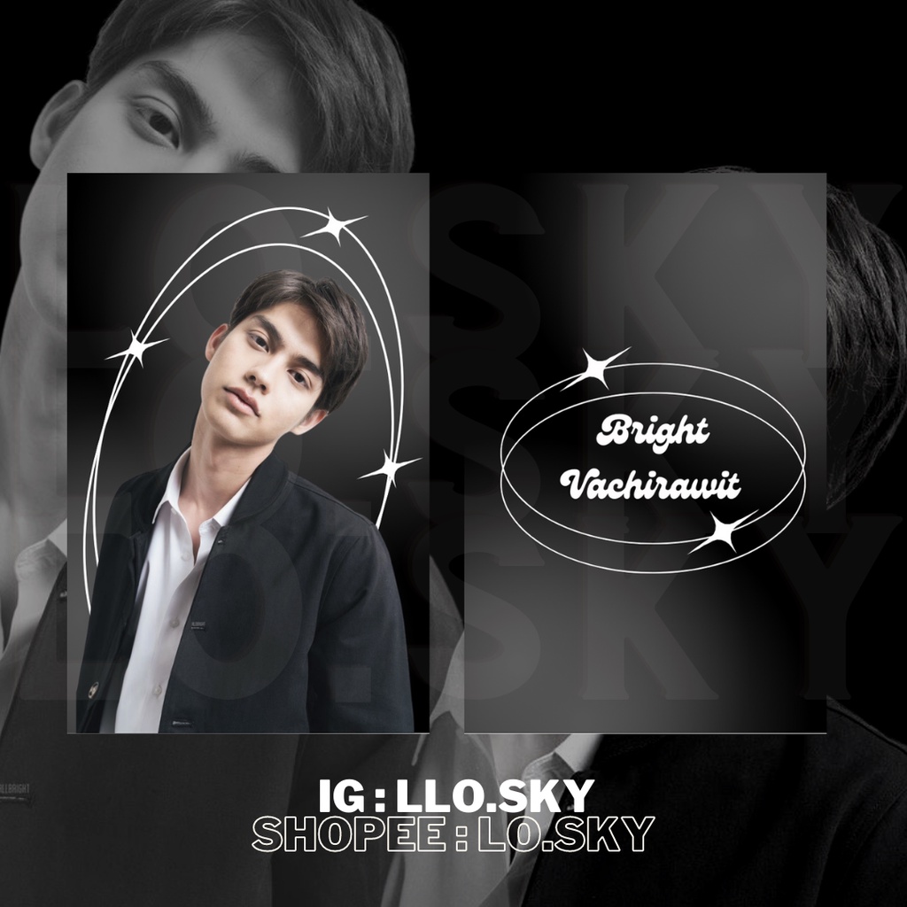 PHOTOCARD THAI ACTOR  (Dark version)