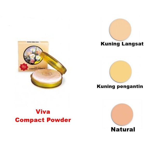 VIVA COMPACT POWDER ORANGE