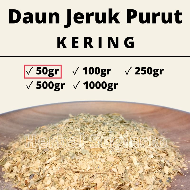 

GROSIR Daun Jeruk Purut Kering Cacah Kasar 1kg 1000gr 500gr 250gr 100gr 50gr Kualitas BAGUS 50gr