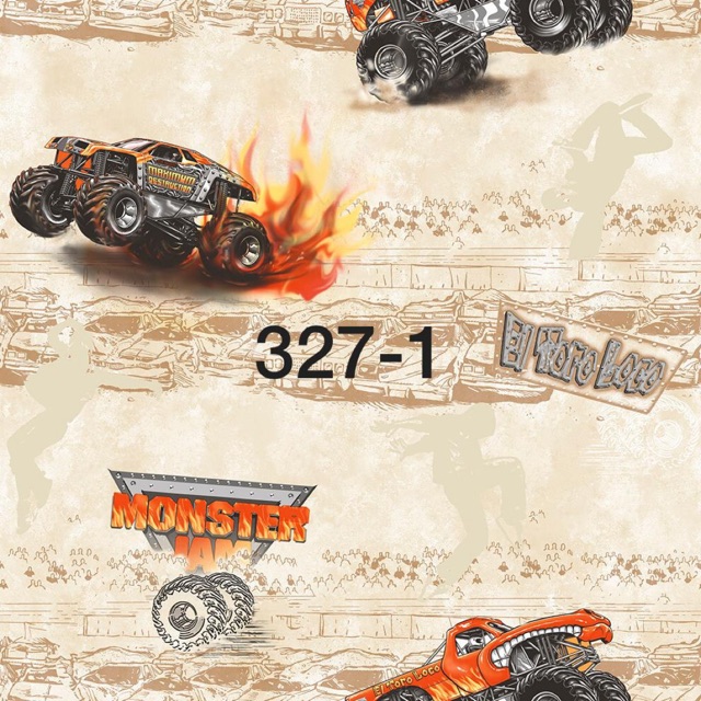 Wallpaper Dinding Anak Laki Motif Cars Chr