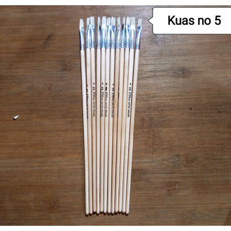 

Kuas Cat Air | Kuas Lukis | Kuas Acrylic MONTANA BRUSH Satuan Ukuran BRW-5