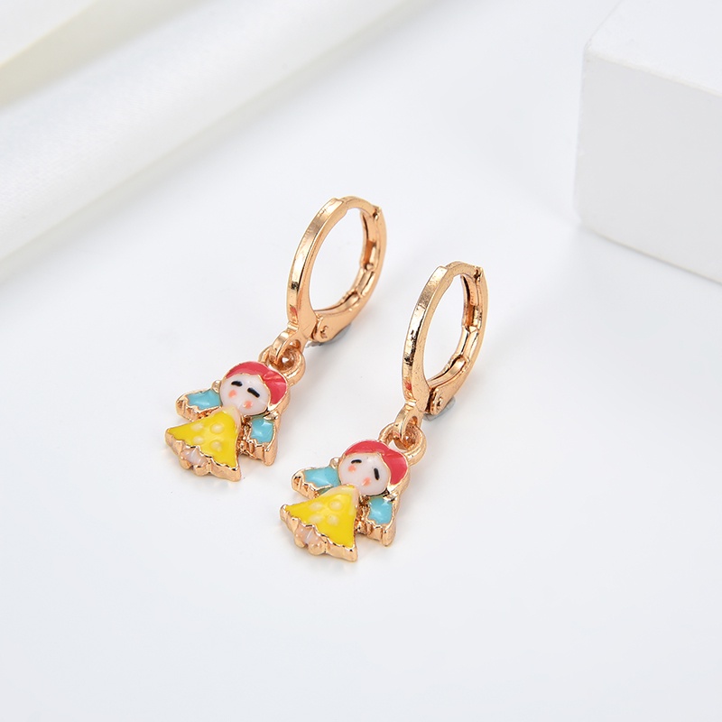 anting titanium anak emas asli muda wanita korea anti karat karat panjang selamanya korea dewasa bunga style korean style tusuk 04e